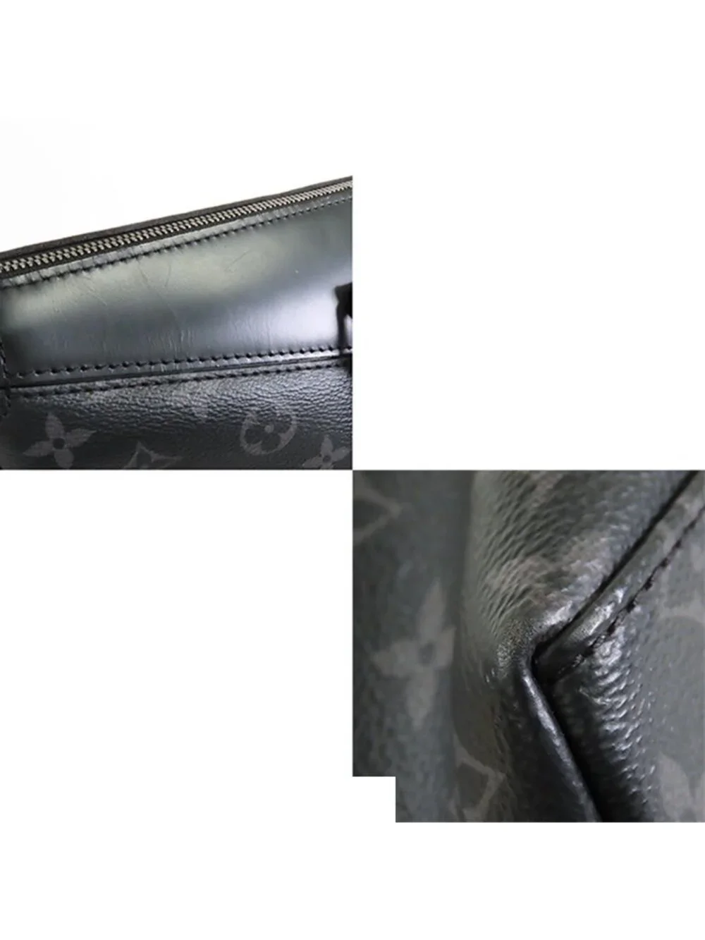 Louis Vuitton Briefcase Explorer Black Monogram Eclipse 2-Way Business